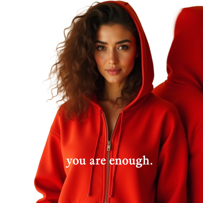 You Are Enough Zipper